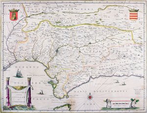 अंदलूसिया का नक्शा, स्पेन